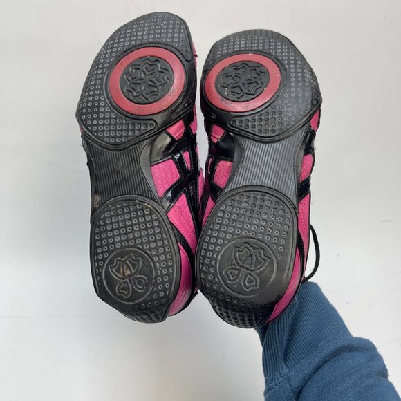 Asics Womens 8.5 US Rhythmic 2 Zumba / Training S385N Pink Casual Shoes Sneakers - Picture 6 of 14